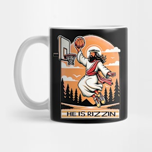 he is rizzin Mug